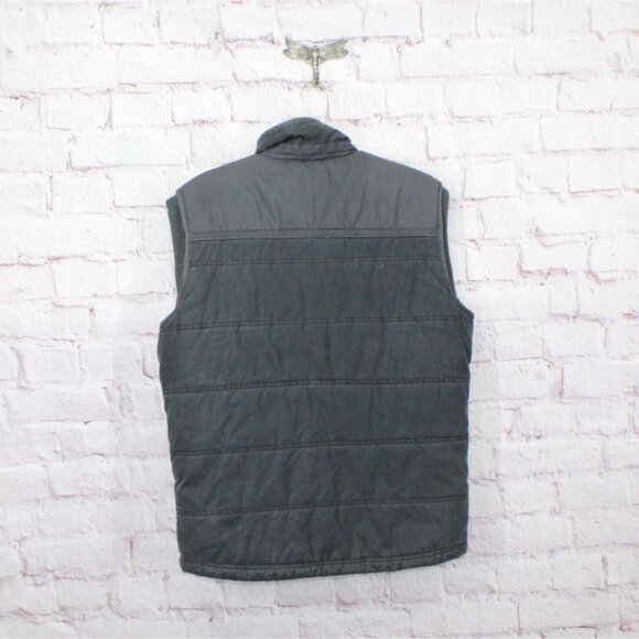 Fat Face Bodywarmer Padded Outdoor Quilted Jacket Vest Gray Size Medium - Picture 6 of 11